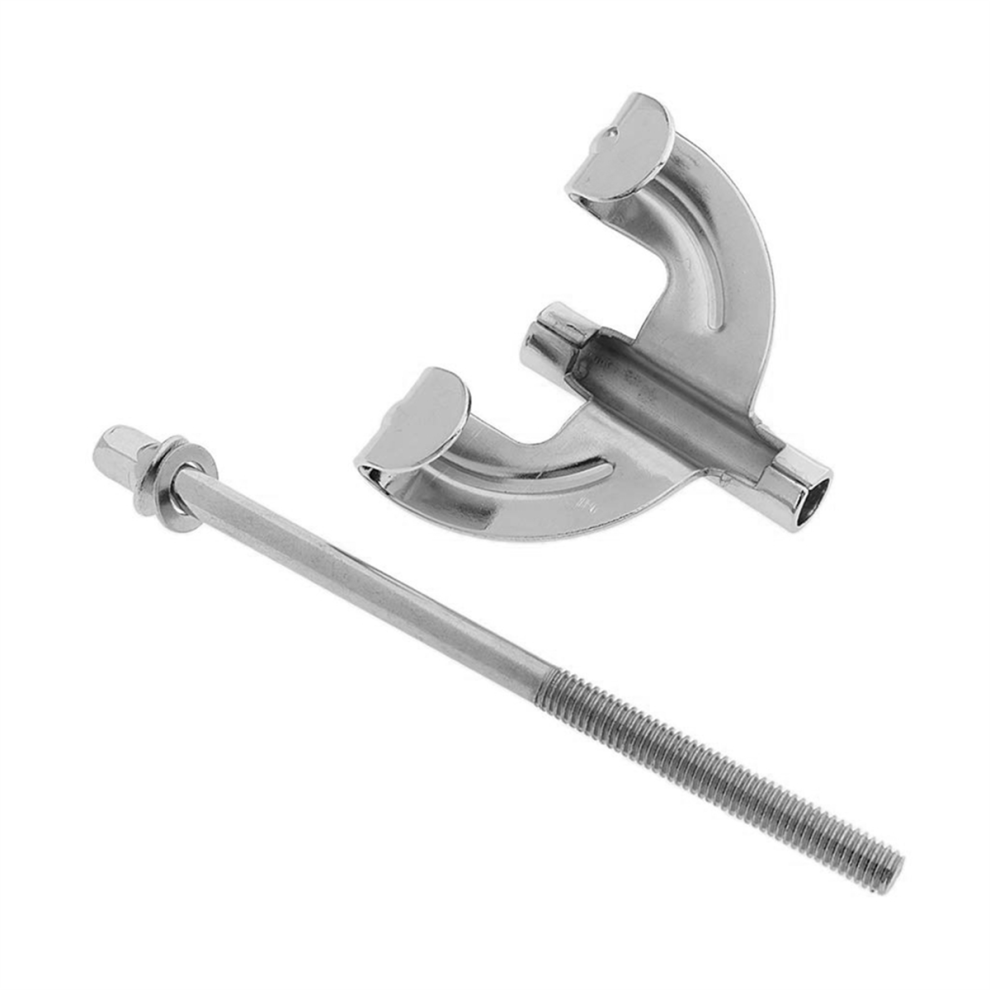Gancho De Garra Para Bombo De 8 Piezas Con Tornillos Y Varillas De TensióN-image
