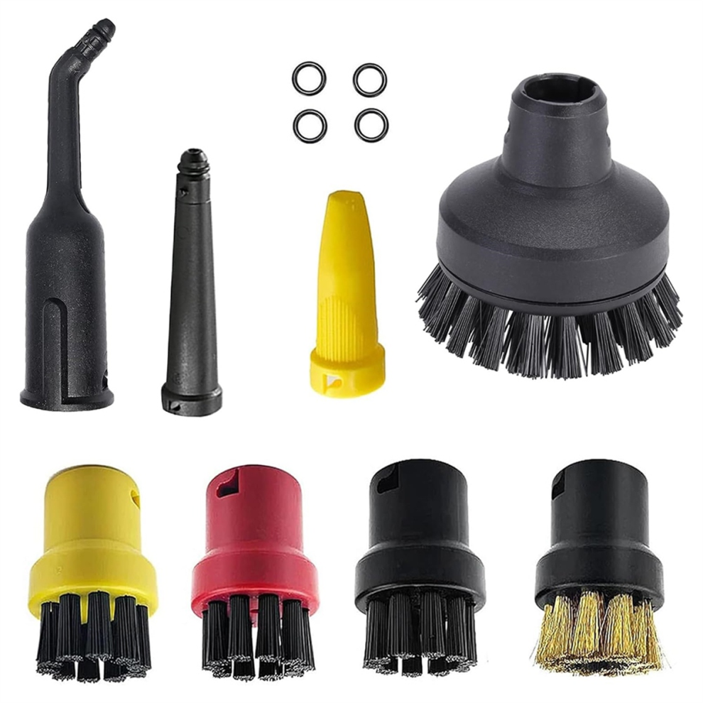 Accessoires pour nettoyeur vapeur à brosse 12 pièces