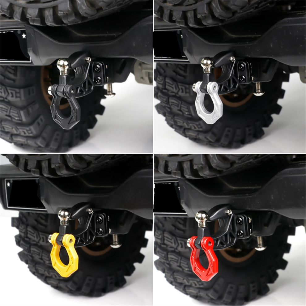 Metal Rear Bumper Tow Trailer Hook Drop Hitch Receiver For 1/8 1/10 D 4852532573424