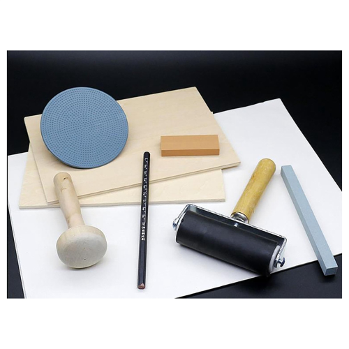 3 Pack Rubber-Roller Brayer Rollers 1.4/2.4/4 Inch Art Craft Roller 2