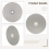 Diamond Polishing Disc Set 6 PCS, 6Inch Diamond Flat Lap 3