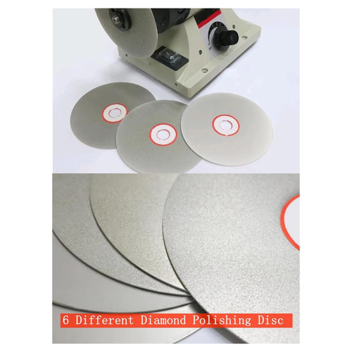Diamond Polishing Disc Set 6 PCS, 6Inch Diamond Flat Lap 1