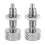 2Pcs Hand Retractable Spring Plunger, Quick Release Pin Lock Out Pin 1