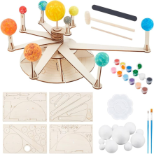 Kit de modelo de sistema solar con bola de espuma para hacer uno mismo