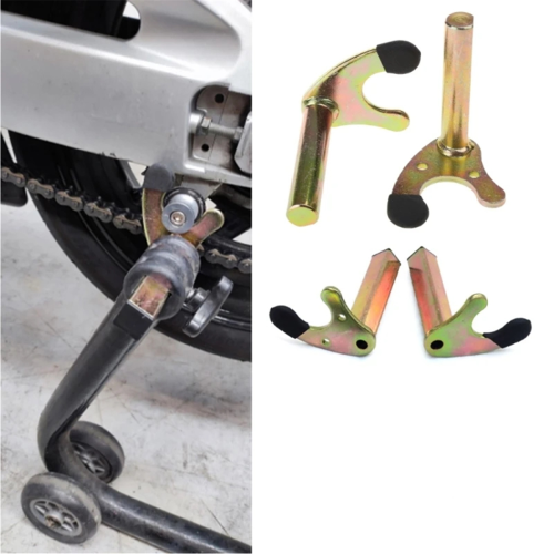 Motorcycle Swing Arm Lift Tripod Hooks U-style Hook Fork Square 1