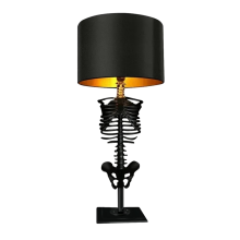 Halloweenverlichting, feestsfeer, schedelbureaubenodigdheden