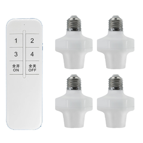 E27 Draadloze Afstandsbediening Lamphouder Smart Bulb Adapter