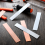 12 τεμάχια φύλλο ανόδου καθαρού χαλκού ψευδαργύρου 99,9% 0,04 x 0,98 x 5,98 ίντσες 3