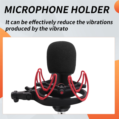 Universal Microphone Shock Mount Adjustable Microphone Stand 2