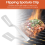 Dubbelzijdige schepclip, grillklem, flip-spatelclip 3