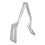 Dubbelzijdige schepclip, grillklem, flip-spatelclip 2