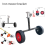 Universal Metal Wheels for String Trimmer Grass Eater Weed Adjustable 2