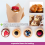 50 τεμάχια θήκες για cupcakes Tulip, χαρτί ψησίματος Tulip, χρώμα δέρματος αγελάδας 6