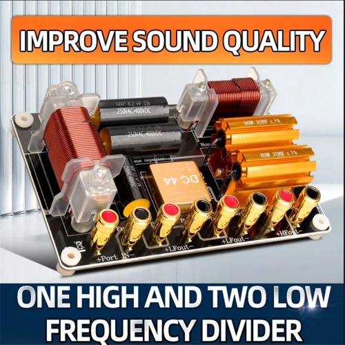 Two Low and One High 1500W High Power Filter Frequency Divider 1