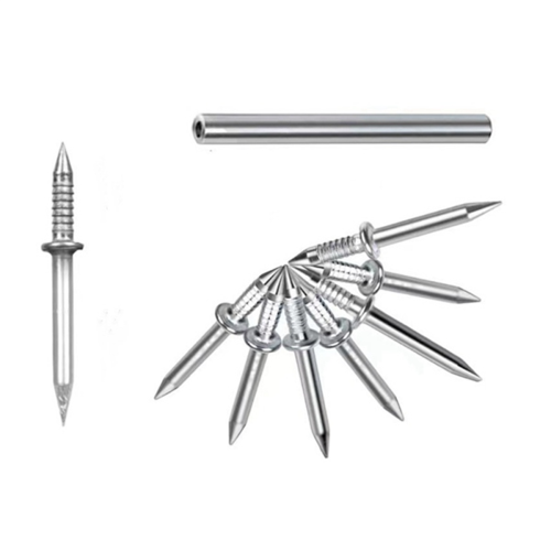 500Pcs Double-Head Skirting Seamless Nail with 5 Installation Tool 2
