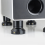 Speaker Isolation Stand Lead Alloy Adjustable Tray Pad Black 4