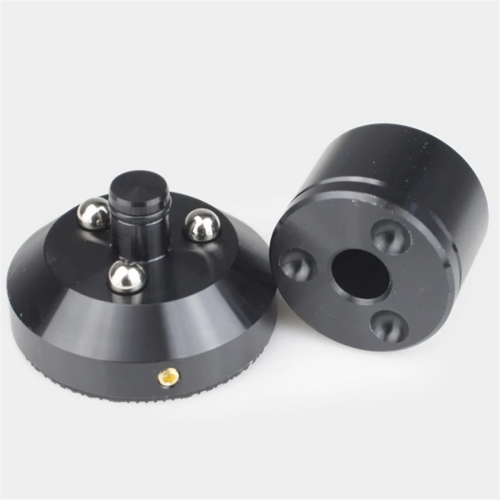 Speaker Isolation Stand Lead Alloy Adjustable Tray Pad Black 1