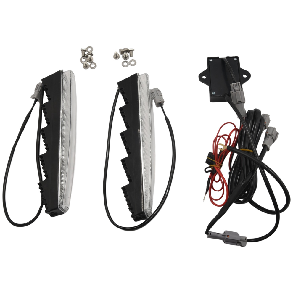 1Pair Front Bumper Drl Led Daytime Running For -,A Light 4852532520558