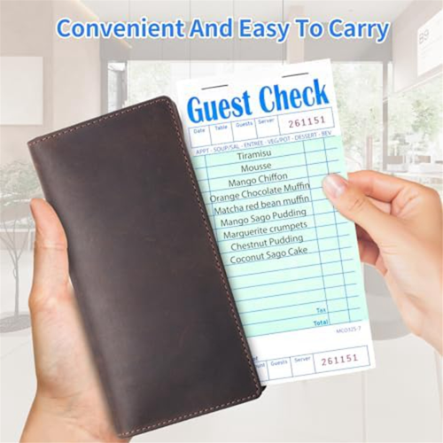 5Pcs Guest Check Pad, Server Note Pads for Restaurant, 50 Sheets/Pack 2