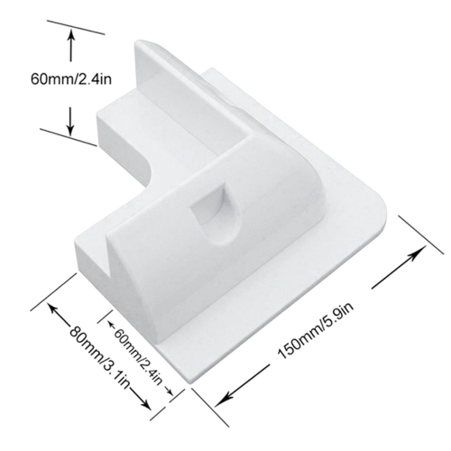6 PCS Eco Solar Panel Corner Side Mounting Bracket Kit 1