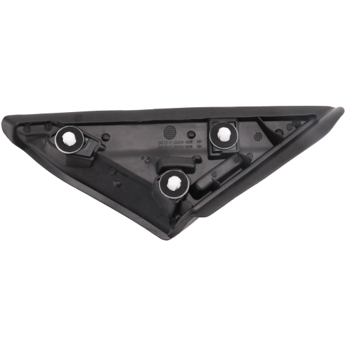 Placa triangular para espejo retrovisor del pilar delantero izquierdo del coche 2