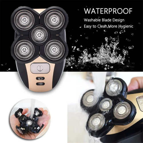 2PCS Replacement Shaver Head Electric Shaver 5 Cutter Floating Head 2