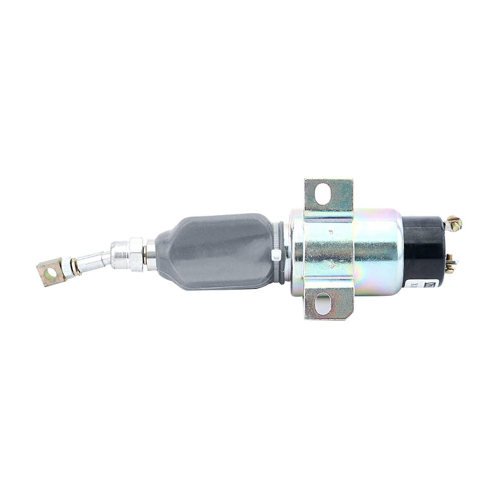 24V Generator Set Engine Stop Solenoid Valve Excavator 4852532522378