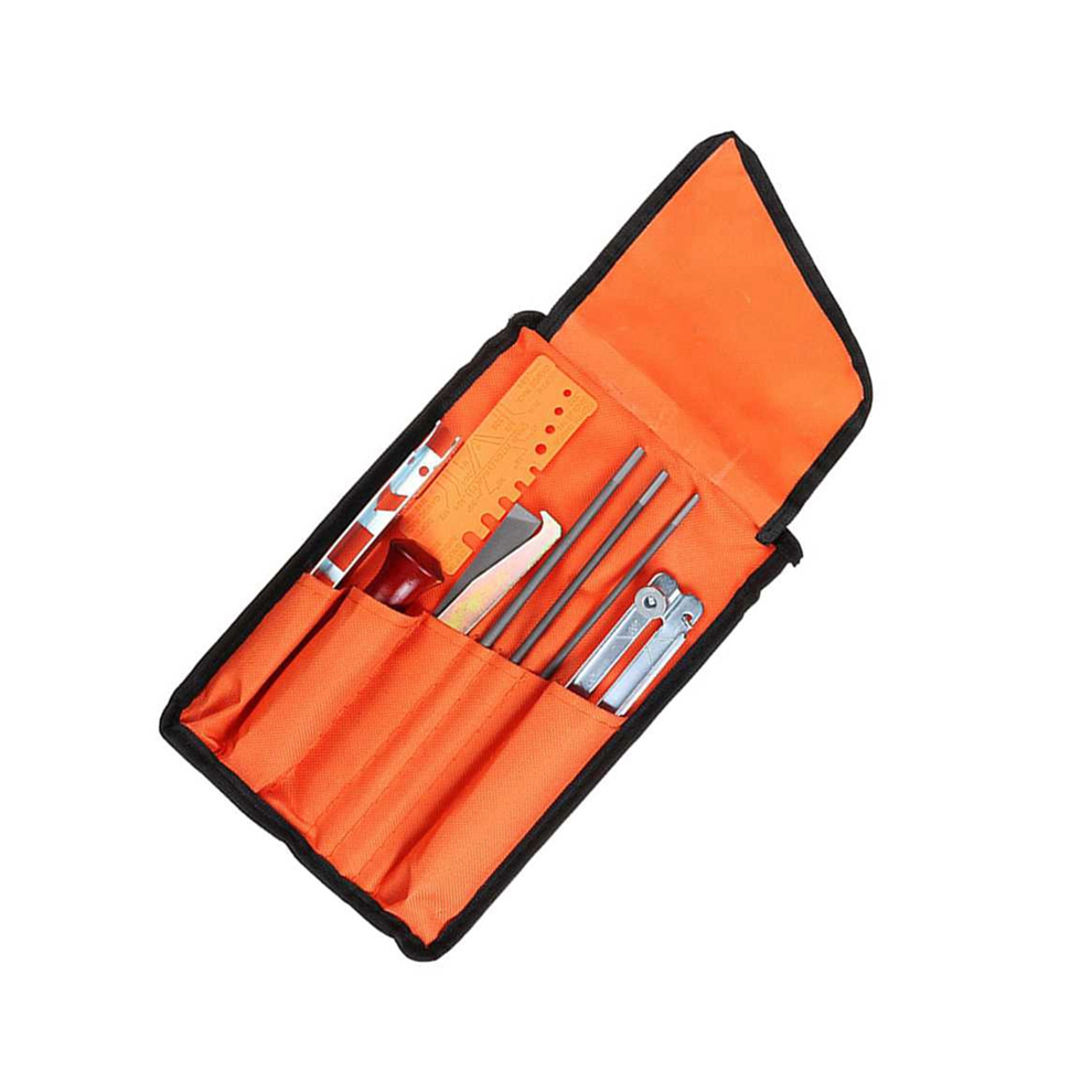 Kit d'affûtage pour tronçonneuse, limes rondes pour affûteuse de chaîne