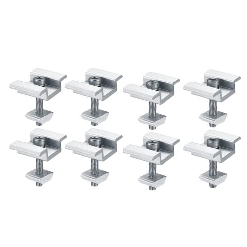 8Pcs Solar Panel Mounting Brackets, Clamps, for PV Solar Panel 30mm