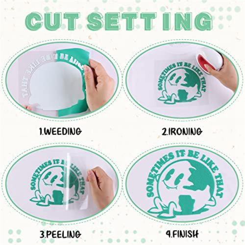 Puff Vinyl Heat Transfer - 18 Sheets 2