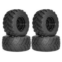 4Pcs 97mm Rubber Tire Tyre Wheel for HBX 901 1/12 RC Car