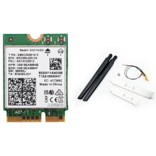 AX211NGW+Dual-Antenne WiFi 6E M.2 Key E 2,4 GHz/5 GHz Netzwerkkarte