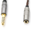 Καλώδιο προσαρμογέα ακουστικών HIFI 4.4MM 4.4 XLR 4 ακίδων αρσενικό σε θηλυκό γωνία 4