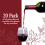 Disposable Wine Glasses, Stemless Plastic Wine Glasses 2