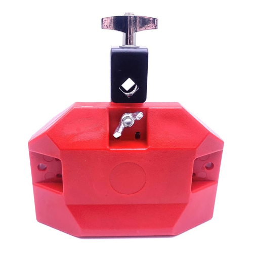 Jam Drum Block Κρουστά Μουσικό Όργανο με 3 Όψεις, Κόκκινο 2