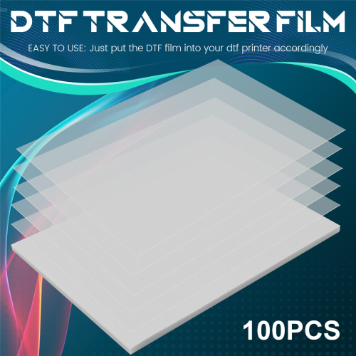 Φιλμ μεταφοράς DTF 100 φύλλα - Χαρτί μεταφοράς θερμότητας PET A4 2