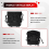 Τσάντα Μοτοσικλέτας Rhinowalk 20L Universal Πλαϊνή Τσάντα Σέλας Μαύρη 4