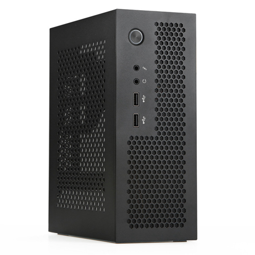 Θήκη υπολογιστή A09 HTPC Mini ITX USB2.0, μαύρη 2