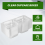 100Pcs Single Individual Cake Boxes Dessert Containers 4