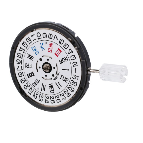 NH36/NH36A Automatic Mechanical Movement 24 Jewels White 2