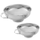 Canning Funnel,2 Pack Stainless Steel Kitchen Funnel Jar Funnel 1