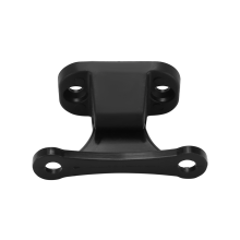 Kit de retenedor de puerta en forma de T, tope de puerta, pestillo de retención, negro