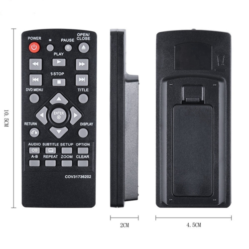 Remote Control for DVD Player COV31736202 for DP132NU DP132 1