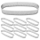 10 Pack Oval Tart Ring,Perforated Baking Ring,Pastry Ring 2