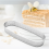 10 Pack Oval Tart Ring,Perforated Baking Ring,Pastry Ring 1