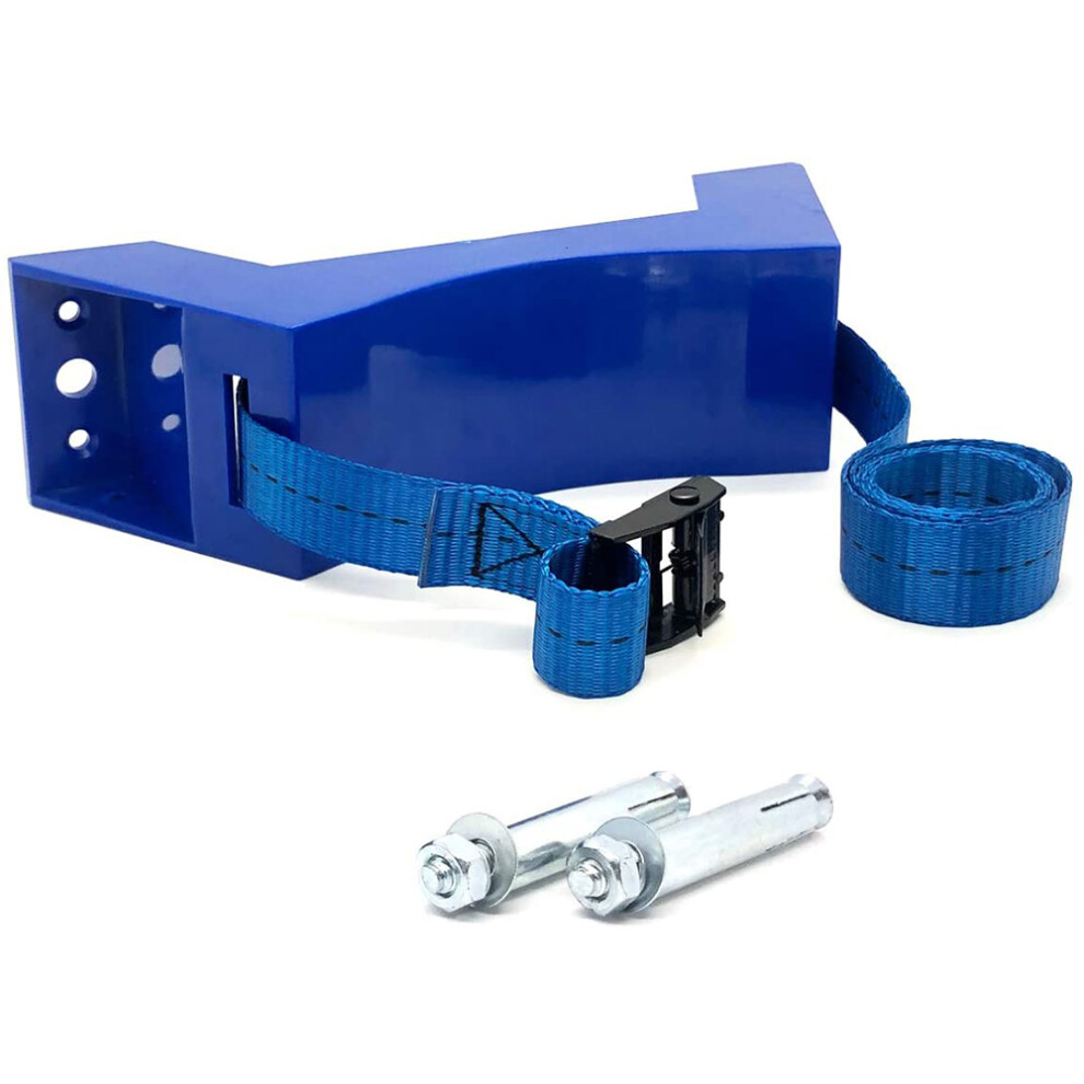 Supporto Per Cilindro Del Gas Per Camper, Roulotte, Blu