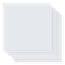 10 Stück 7Mil Blanko-Schablonenblätter, 12 x 12 Zoll Mylar-Schablone