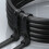 Colliers de serrage amovibles, 30 cm, robustes, noirs, épais 2
