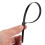 Colliers de serrage amovibles, 30 cm, robustes, noirs, épais 4