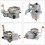 Carburateur pour débroussailleuse Robin NB411 BG411 49CC 6